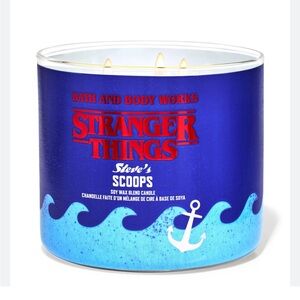 Stranger Things Steve’s Scoops Candle Bath & Body Works - NEW Limited Edition